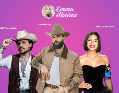 The Emma Alvarez Carin Leon, Christian Nodal, Angela Aguilar