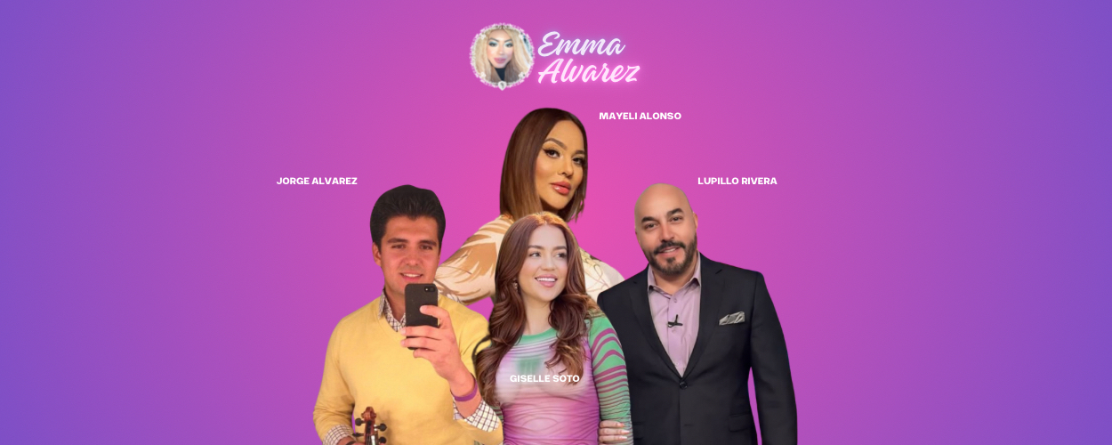 The Emma Alvarez Lupillo Rivera, Mayeli Alonso, Giselle Soto, Jorge Alvarez